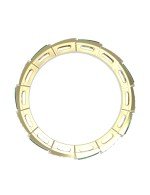 Кольцо из лимонного золота c бриллиантами и малахитом