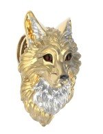 Подвеска из лимонного золота c эмалью