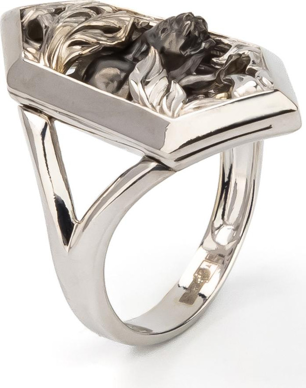 Кольцо из белого золота 585 пробы