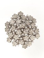 Кольцо из белого золота c бриллиантами