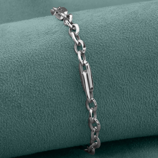 Браслет из белого золота 585 пробы