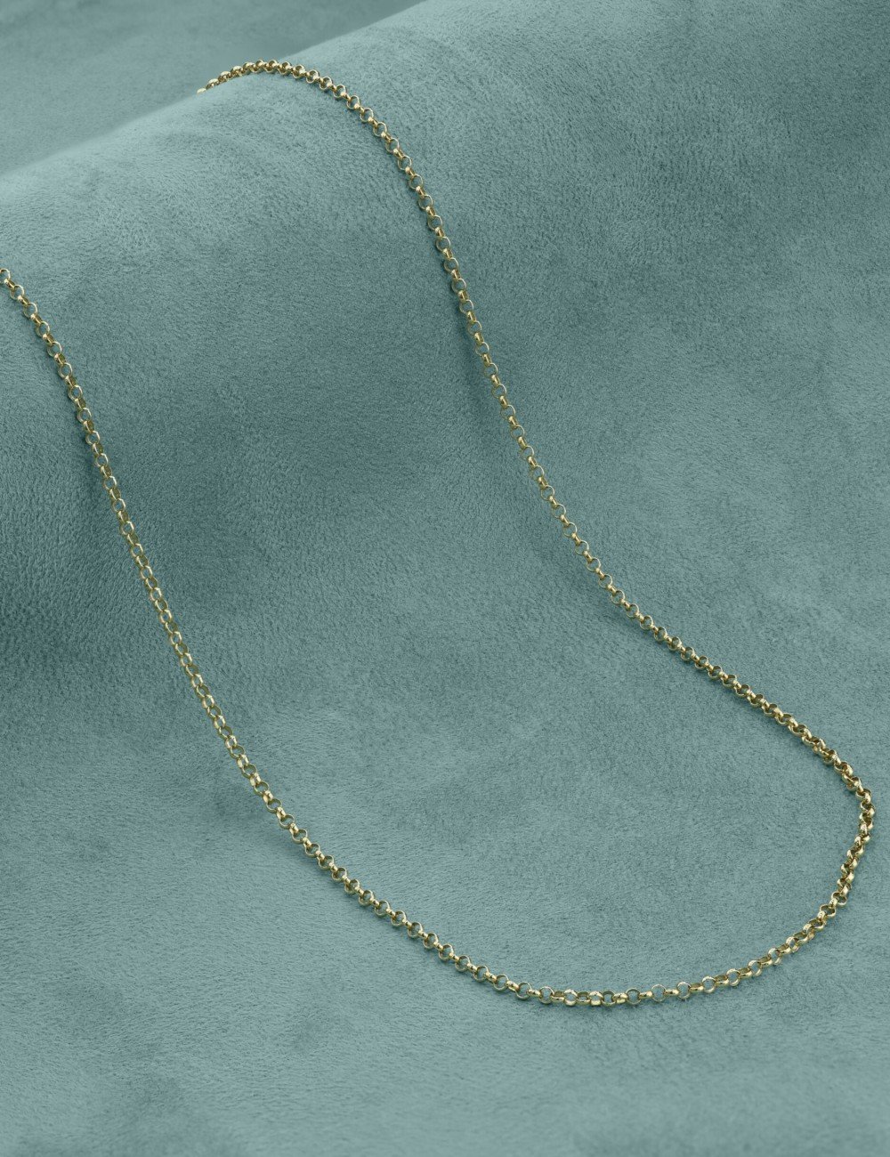 Цепь из лимонного золота