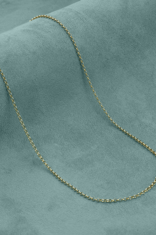 Цепь из лимонного золота 585 пробы