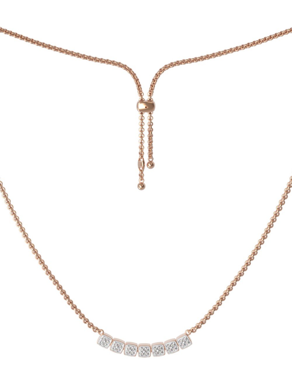 Колье из золота c бриллиантами