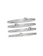 Кольцо из белого золота c бриллиантами