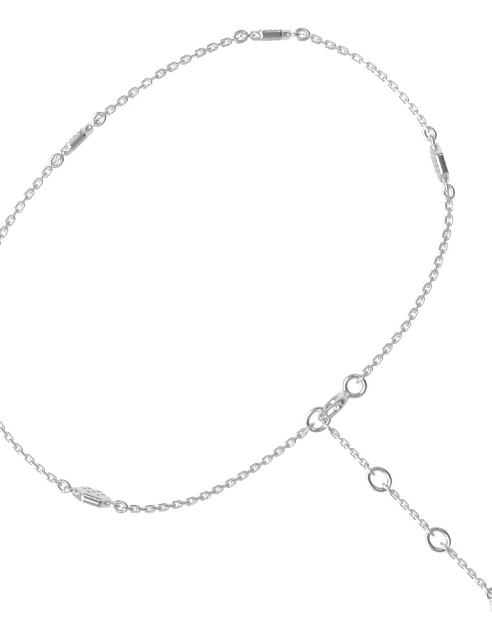 Браслет из белого золота c бриллиантами