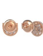 Серьги из золота c перламутром