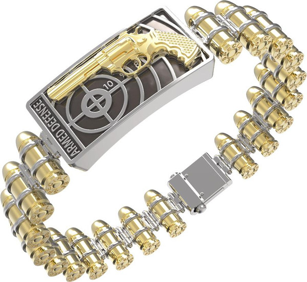 Браслет из лимонного золота 585 пробы