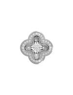 Подвеска из белого золота c бриллиантами