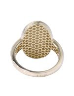 Кольцо из лимонного золота