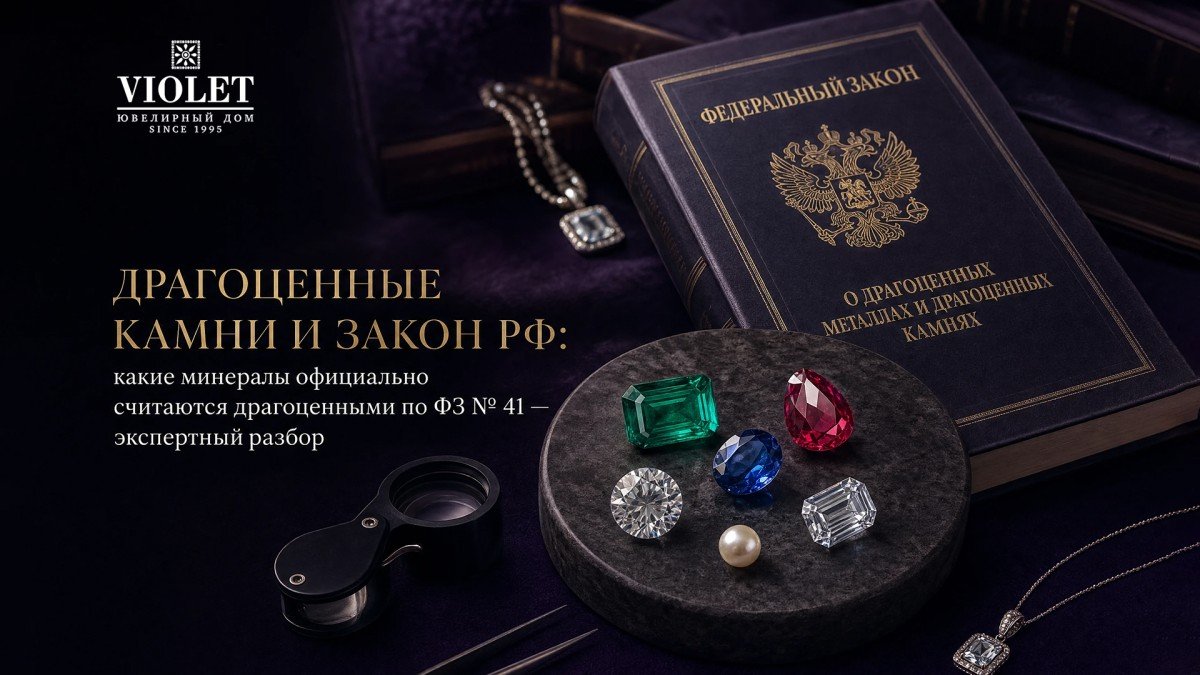 Драгоценные камни и закон РФ: какие минералы официально считаются драгоценными по ФЗ № 41 - экспертный разбор