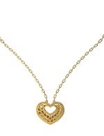 Колье из лимонного золота c бриллиантами