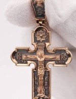 Крест из золота 585 пробы