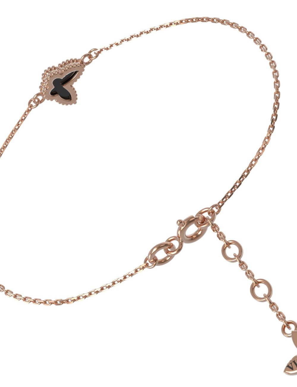 Браслет из золота c ониксом