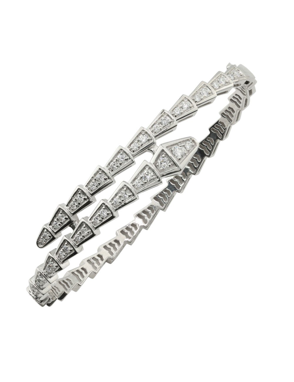 Браслет из белого золота c бриллиантами