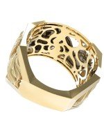 Кольцо из лимонного золота