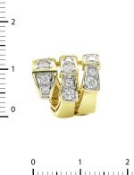 Подвеска из лимонного золота c бриллиантами