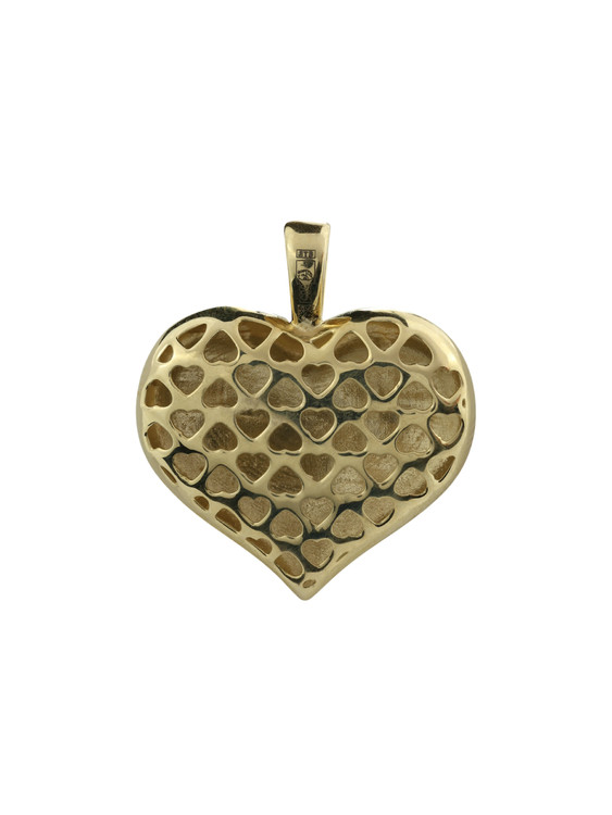 Подвеска из лимонного золота 585 пробы