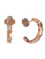 Серьги из золота c бриллиантами