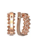 Серьги из золота c бриллиантами