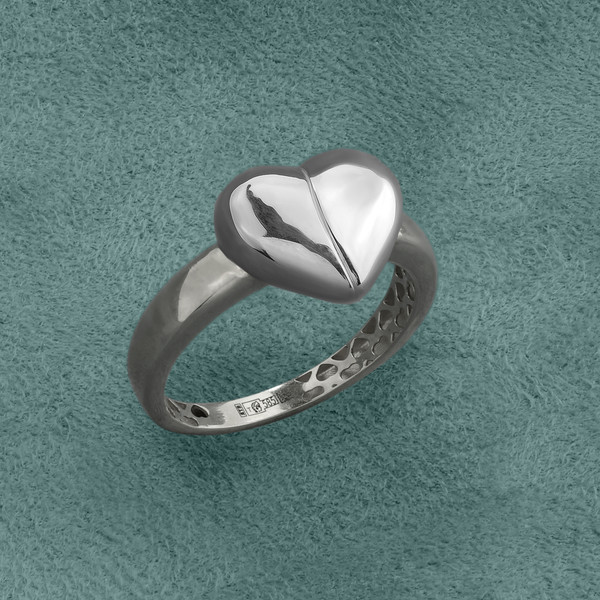 Кольцо из белого золота 585 пробы