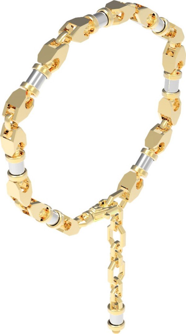 Браслет из лимонного золота