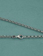 Цепь из белого золота