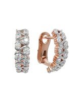 Серьги из золота c бриллиантами