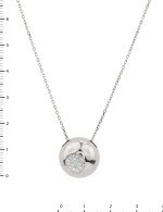 Колье из белого золота c бриллиантами