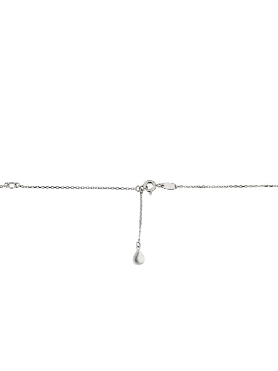 Колье из белого золота 585 пробы c бриллиантами