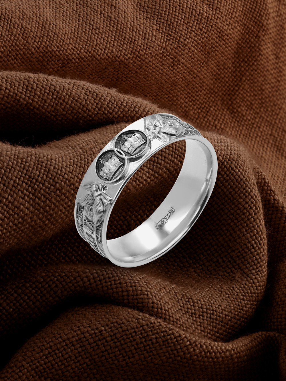 Кольцо из белого золота 585 пробы