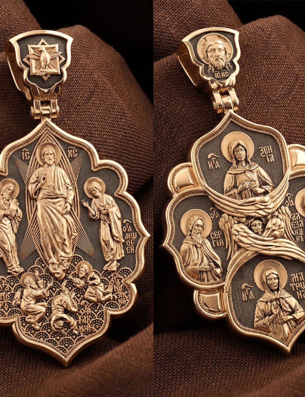 Образок из золота