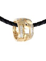 Подвеска из лимонного золота c бриллиантами