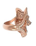 Кольцо из золота c эмалью