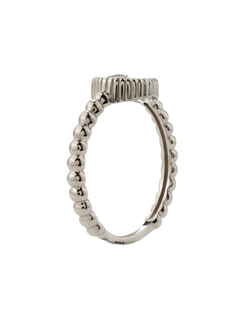 Кольцо из белого золота c бриллиантами и лазуритом