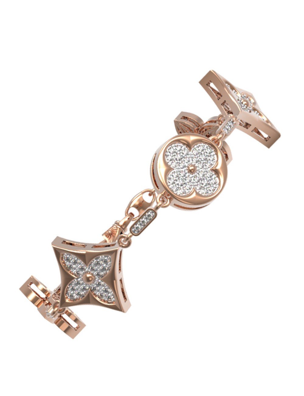 Браслет из золота c бриллиантами