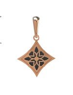 Подвеска из золота c ониксом