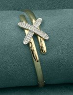 Браслет из лимонного золота c бриллиантами