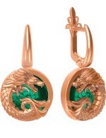 Серьги из золота 585 пробы