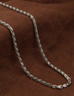 Цепь из белого золота