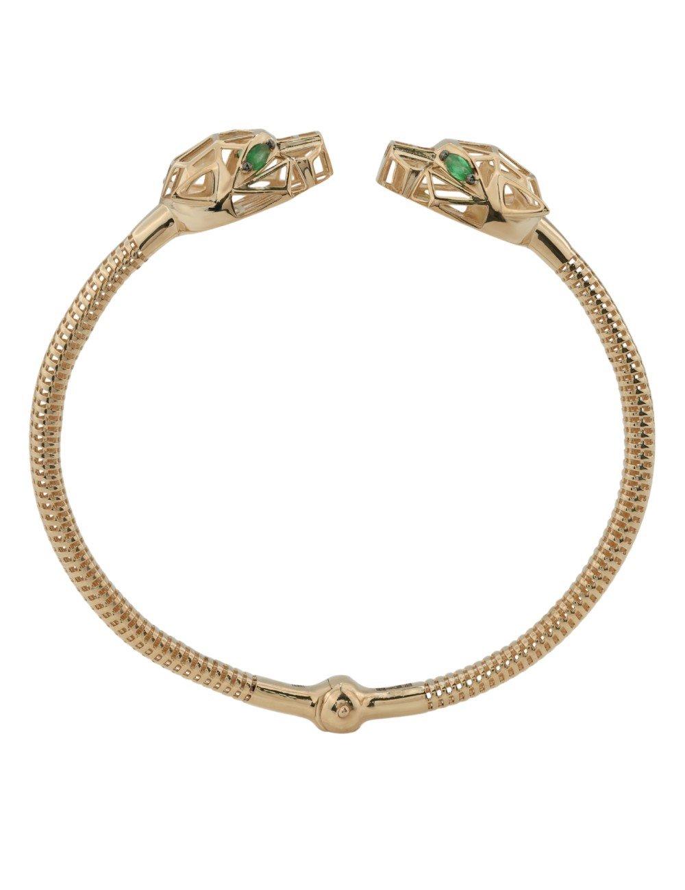 Браслет из золота c изумрудом