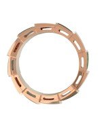 Кольцо из золота c малахитом