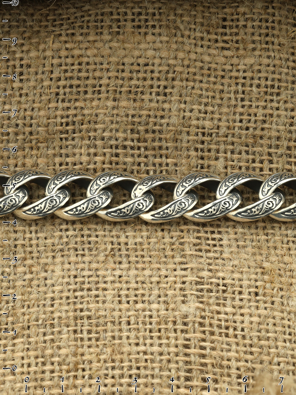 Браслет из серебра 925 пробы c рубином