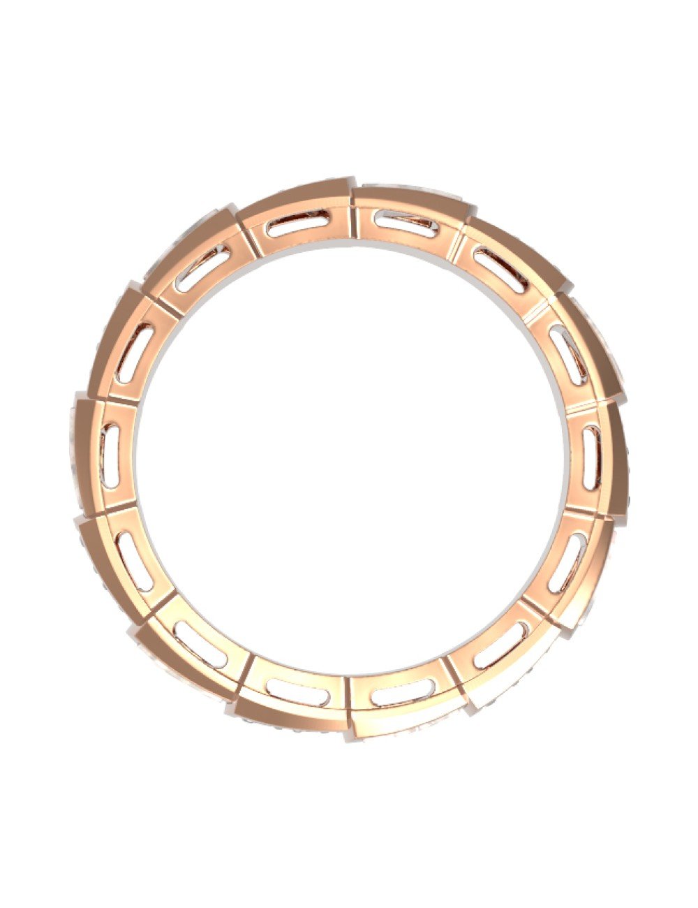 Кольцо из золота c бриллиантами и перламутром