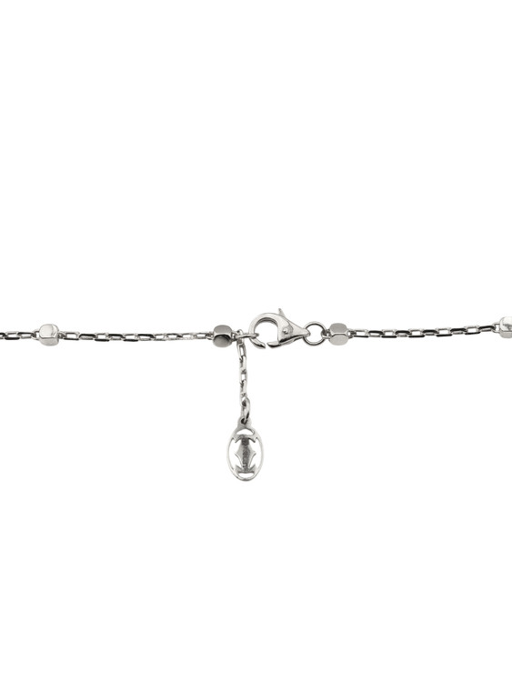 Колье из белого золота 585 пробы c бриллиантами