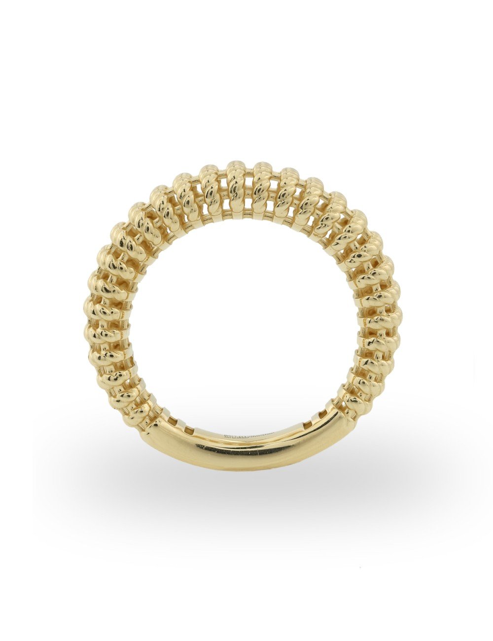 Кольцо из лимонного золота