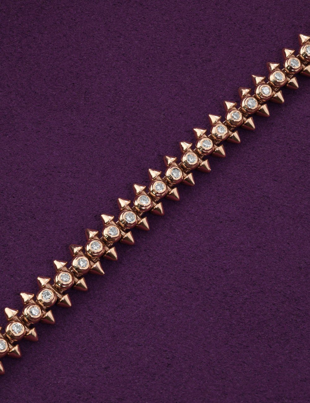 Браслет из золота c бриллиантами