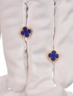 Серьги из лимонного золота c ониксом