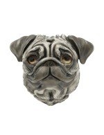 Подвеска из белого золота c эмалью