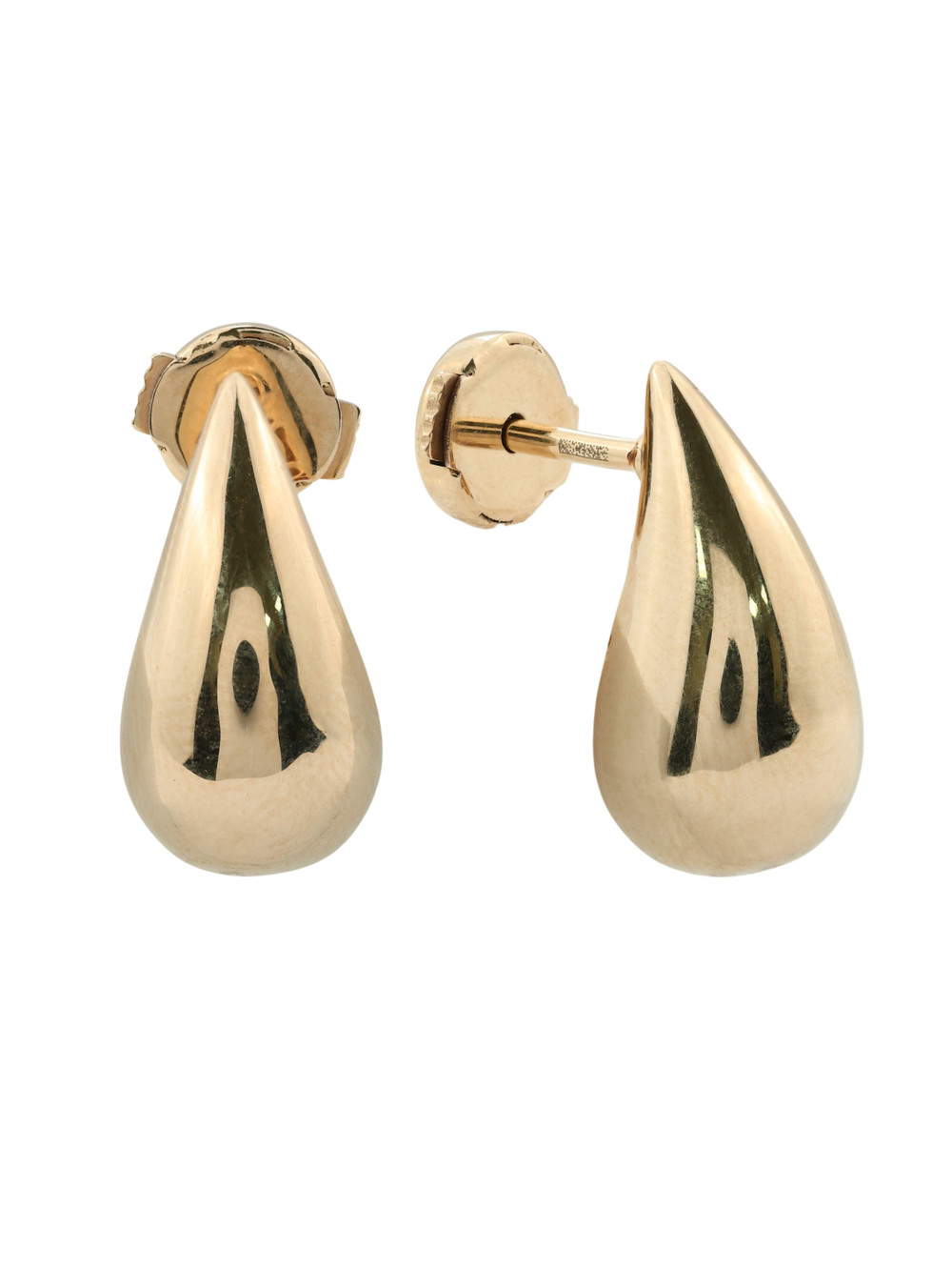 Серьги из красного золота 585 пробы